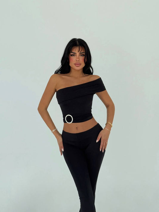 Black Trouser Two piece