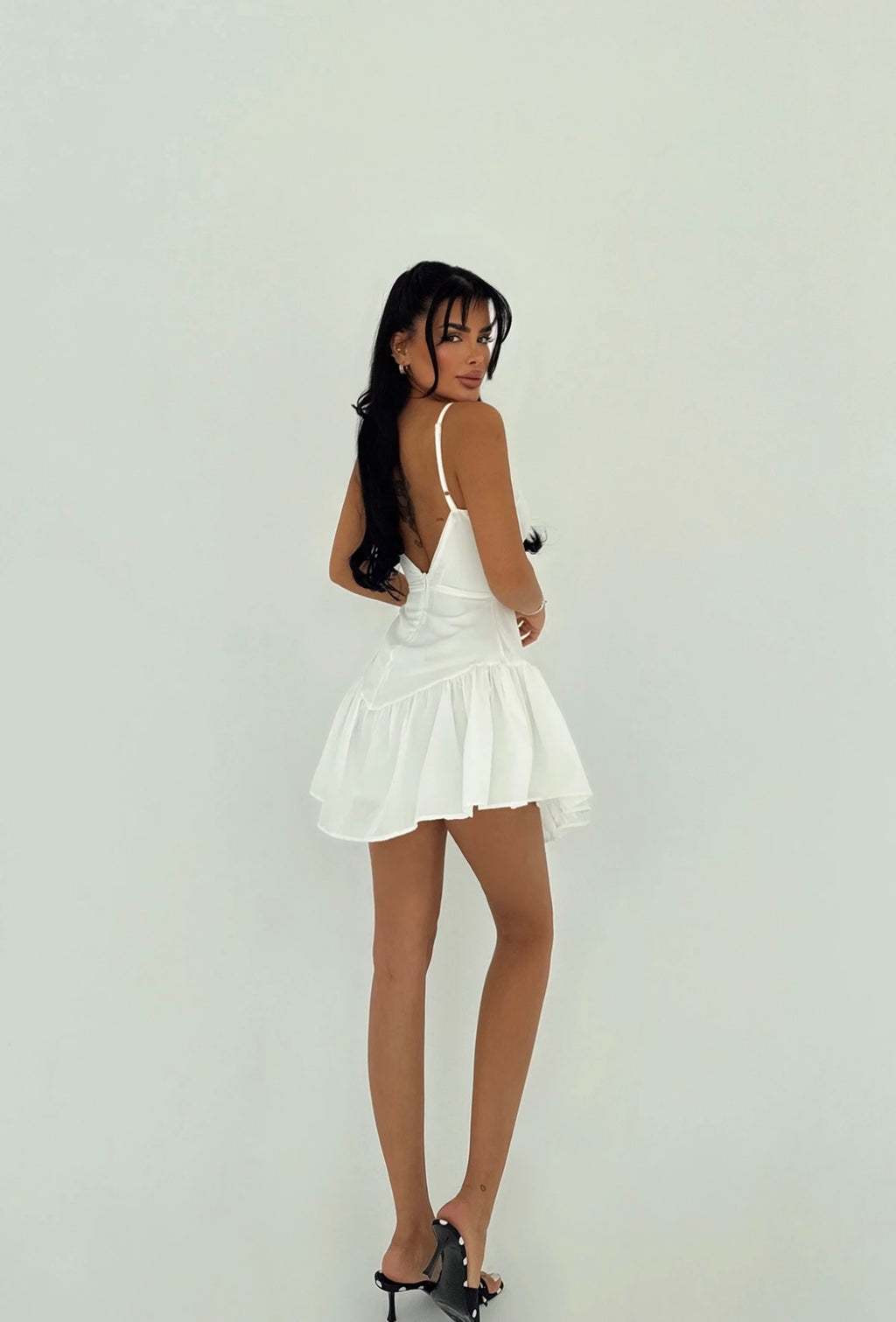 White Tatiana mini dress